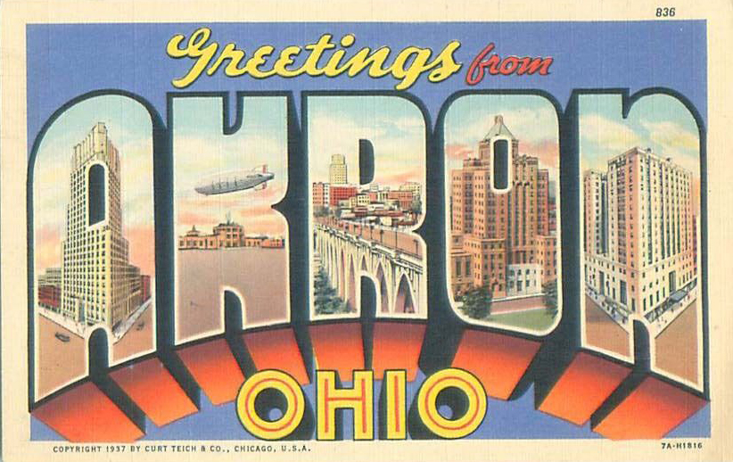 Greetings from Akron Ohio