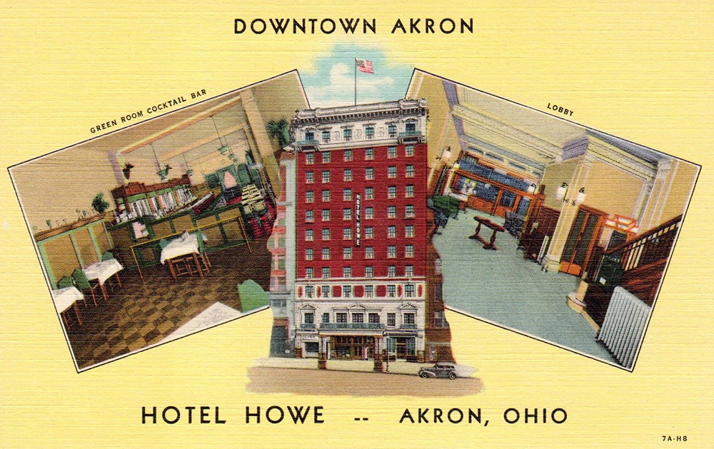 Downtown Hotel Howe, Akron, Ohio