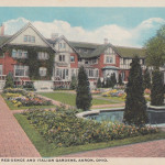 H. S. Firestone Residence and Italian Gardens, Akron, Ohio.