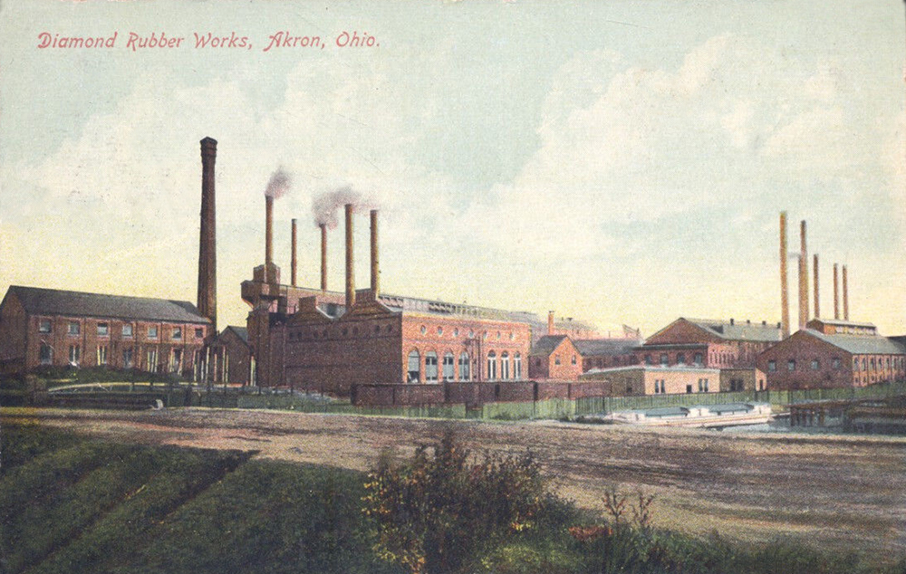 Diamond Rubber Works, Akron, Ohio