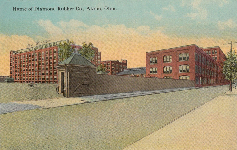 Home of Diamond Rubber Co., Akron, Ohio
