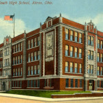 South High School - Akron Postcards