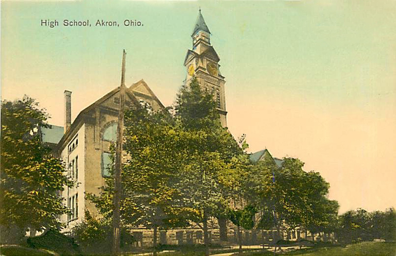 High School, Akron, Ohio