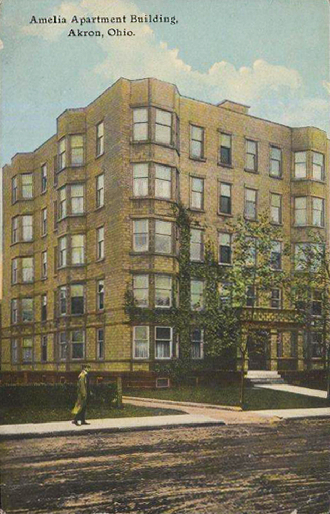 Amelia Flats Apartment Building, Akron, Ohio