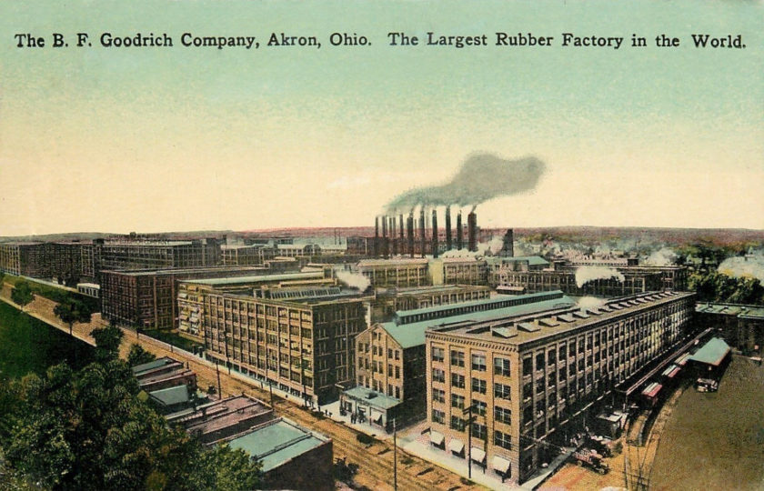 Largest Rubber Factory in the World, Akron, Ohio