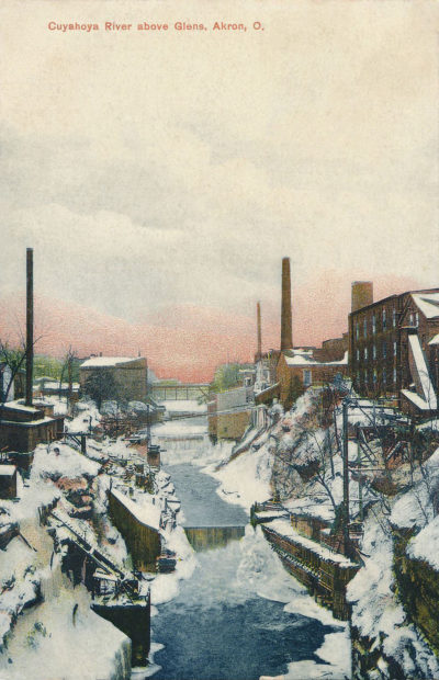 Cuyahoga "cuyahoya" River, Akron, Ohio