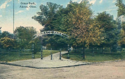 Grace Park Entrance, Akron, Ohio