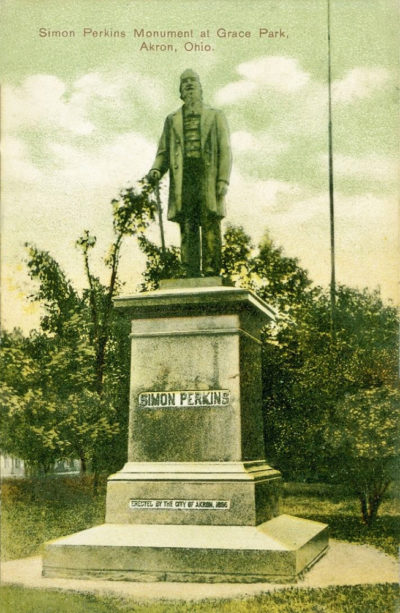 Simon Perkins Monument at Grace Park