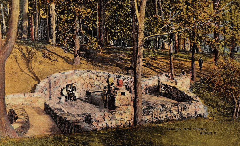 Perkins Park Spring, Akron, Ohio