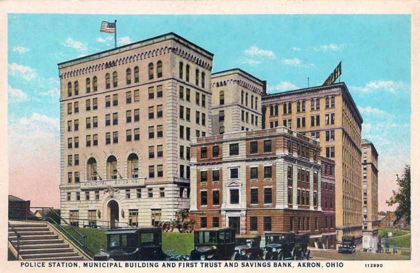 Police Station and Municipal Building, Akron, Ohio