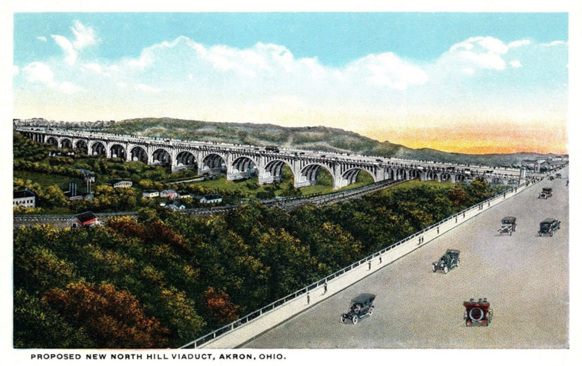 Proposed North Hill Viaduct, Akron, Ohio