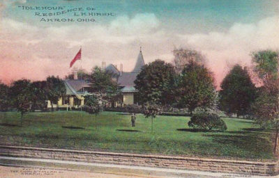 "Idlehour" Residence of L.K. Hirsh, Akron, Ohio