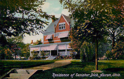 Residence of Senator Charles Dick, Akron, Ohio
