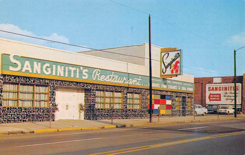 Sanginiti's Restaurant, Akron, Ohio