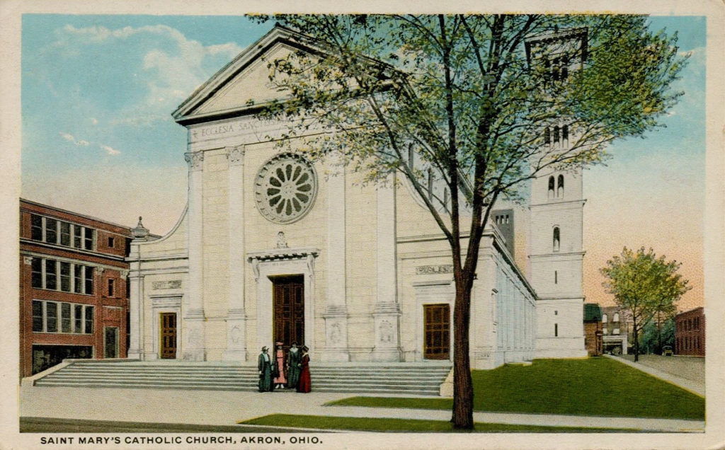 catholic Archives Akron Postcards