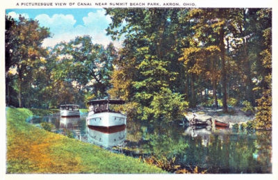 The Canal Near Summit Beach Park, Akron, Ohio