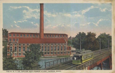 The N.O.T Co. Bridge and Power Plant, Akron, Ohio / Cuyahoga Falls