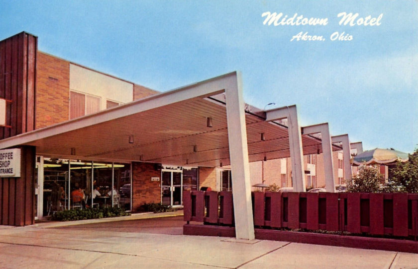 Midtown Motel, E Market Street, Akron, Ohio