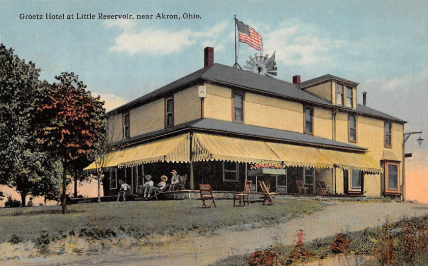 Goretz Hotel, Portage Lakes near Akron, Ohio