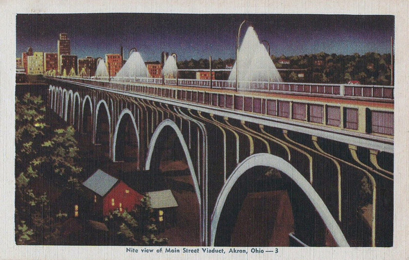 Main Street Viaduct, Akron. Ohio