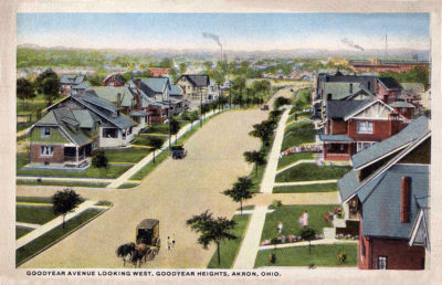 Goodyear Heights, Goodyear Boulevard, Para Avenue