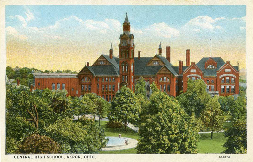 Schools Archives Akron Postcards