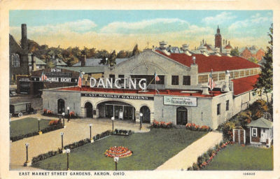 East Market Gardens and the Hupmobile Eight, Akron, Ohio