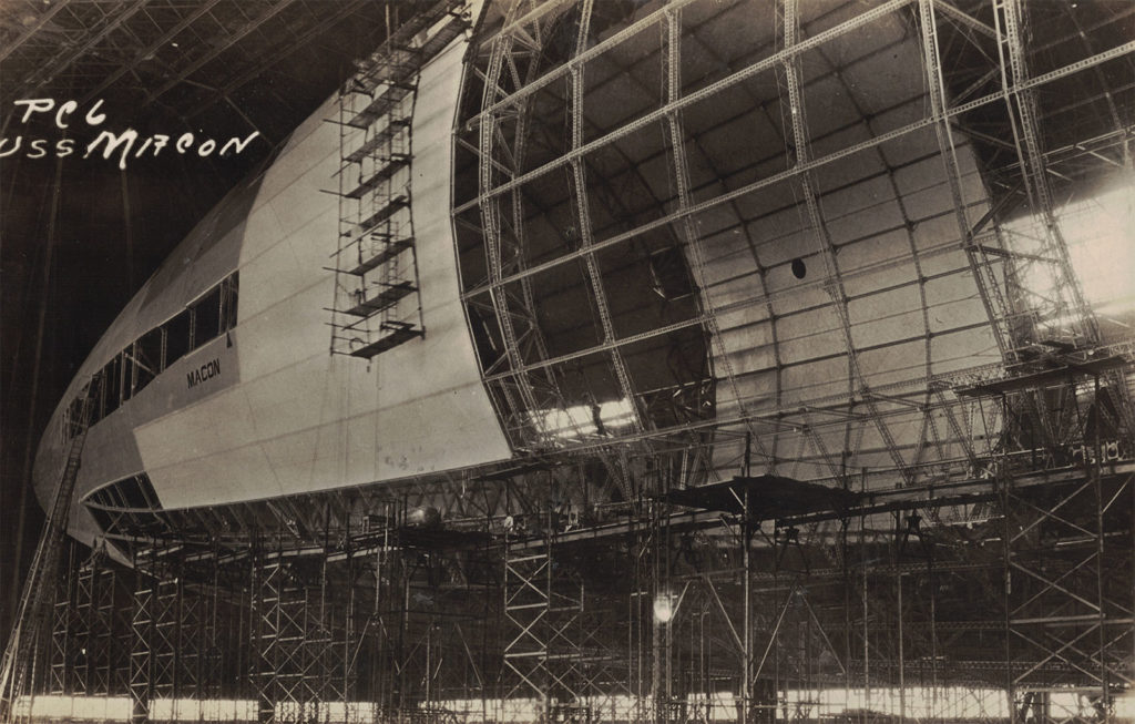 USS Macon - Under Construction, Akron, Ohio